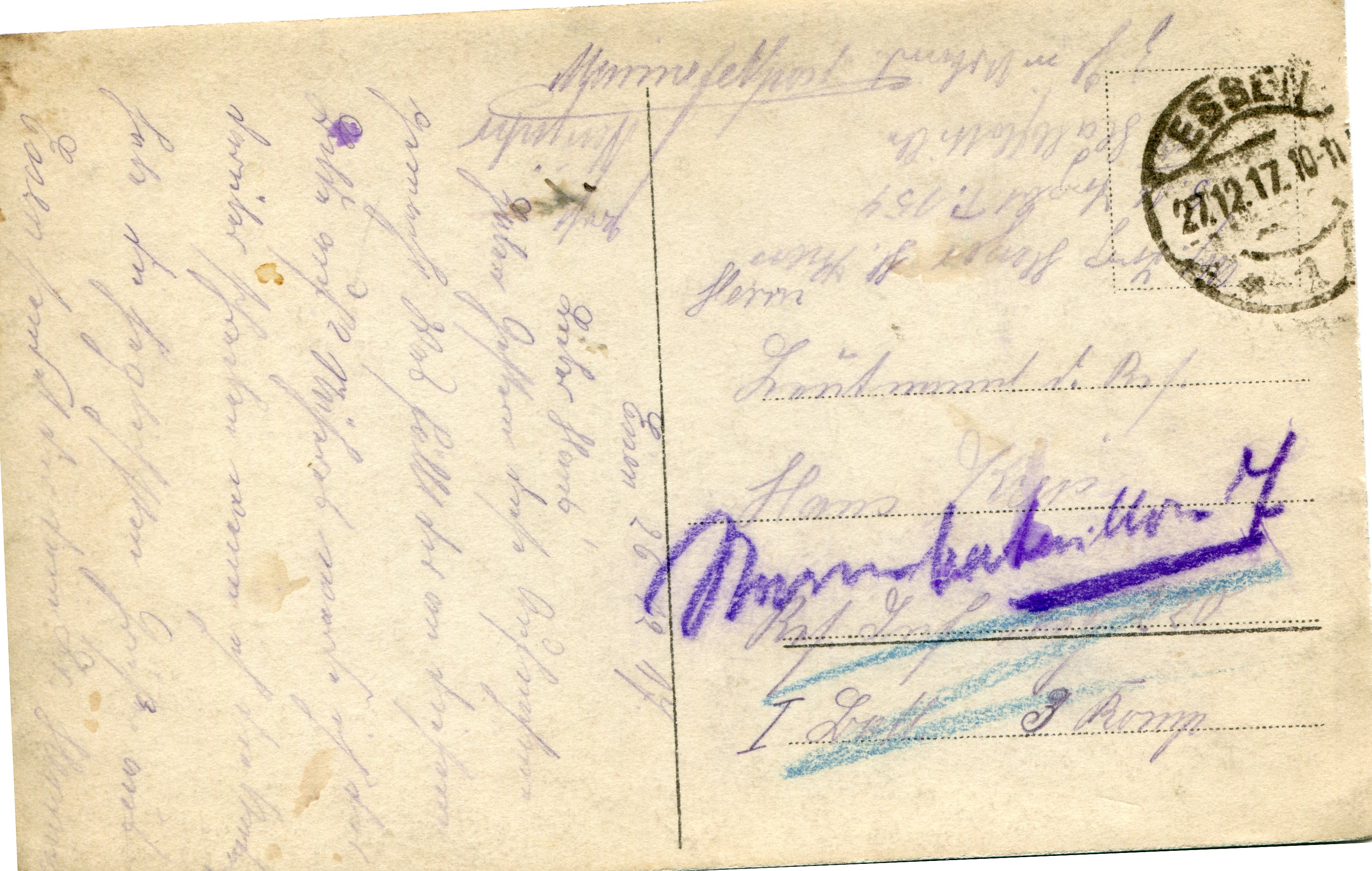 Hermann Kreis, 1917